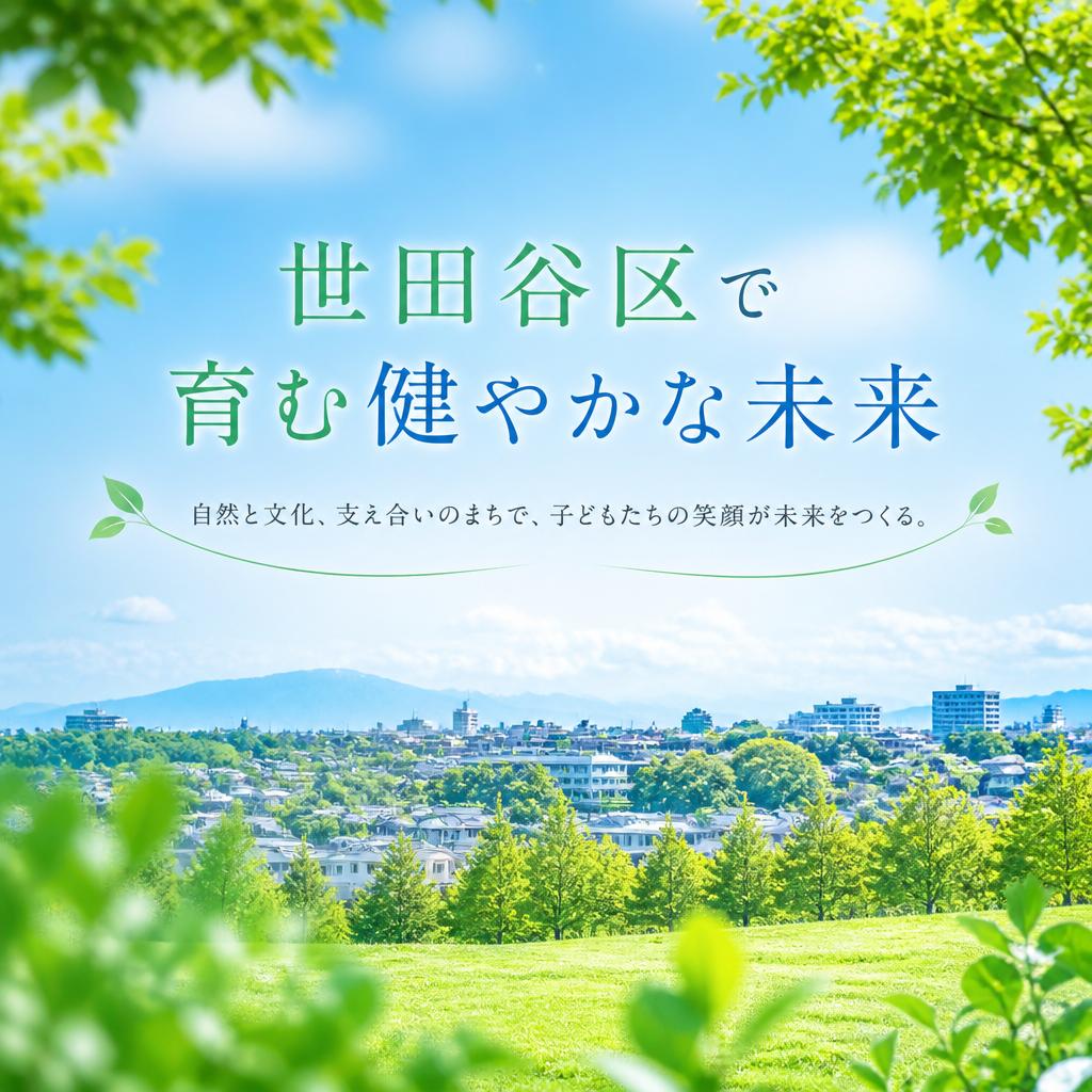 世田谷区で育む健やかな未来
