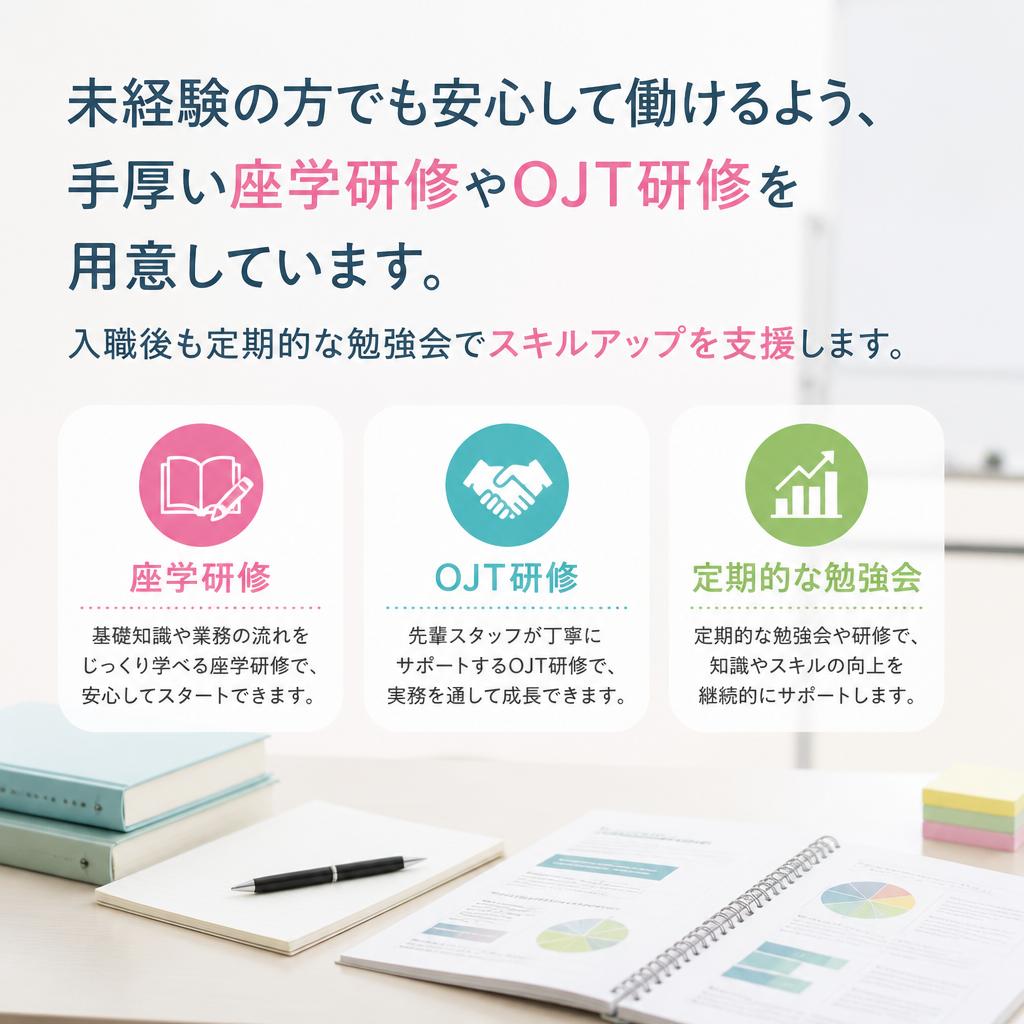 充実した研修制度