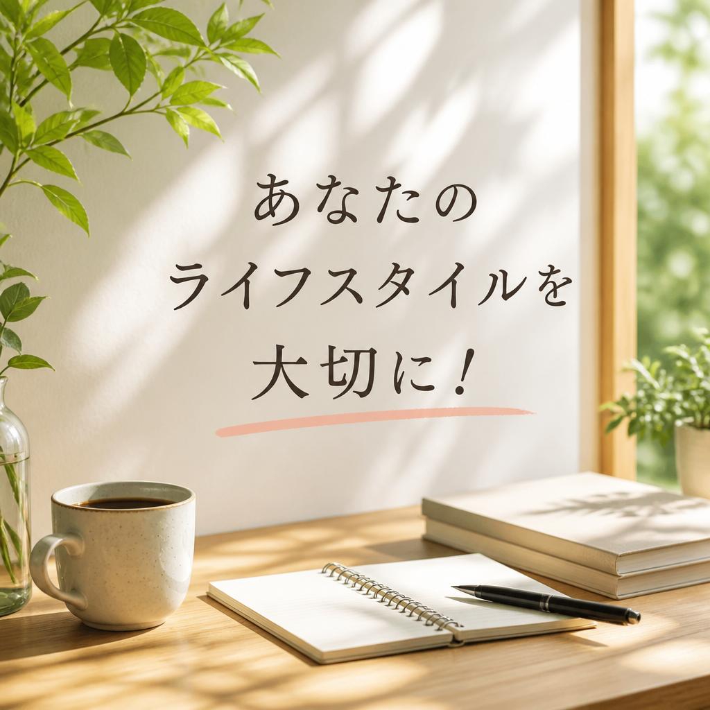 あなたのライフスタイルを大切に！